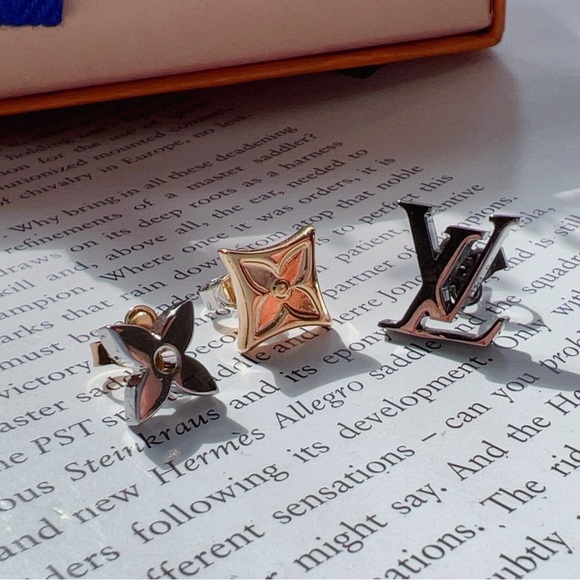Louis Vuitton instinct set of 3 earrings 2022 - Picture 3 of 4
